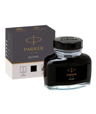 Frasco Tinta Permanente Parker Quink Preto 57ml 1950375