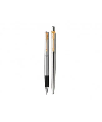 Conjunto Parker Duo Jotter Aço GT Esferográfica + Caneta 2093257