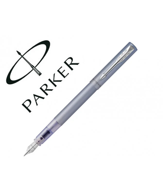 Caneta Parker Vector XL Prateado Aparo F 2159750