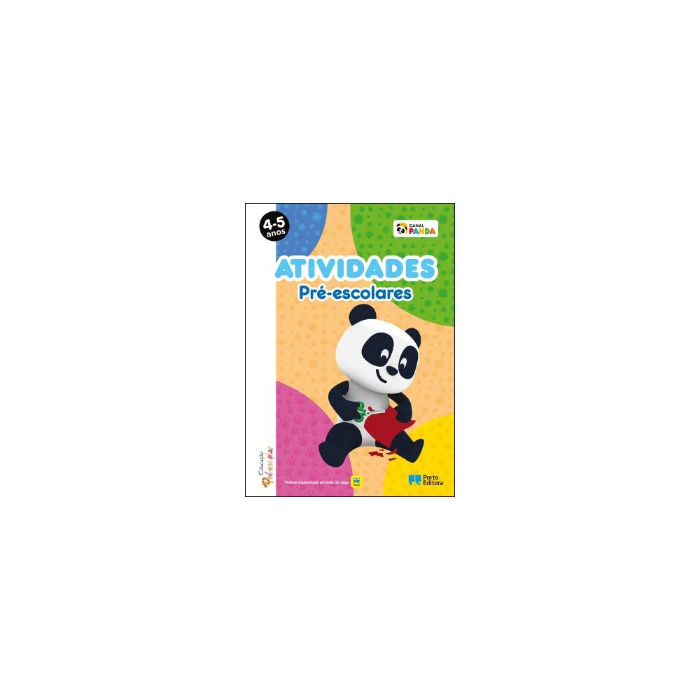 Atividades Pré-escolares Panda - 4-5 anos