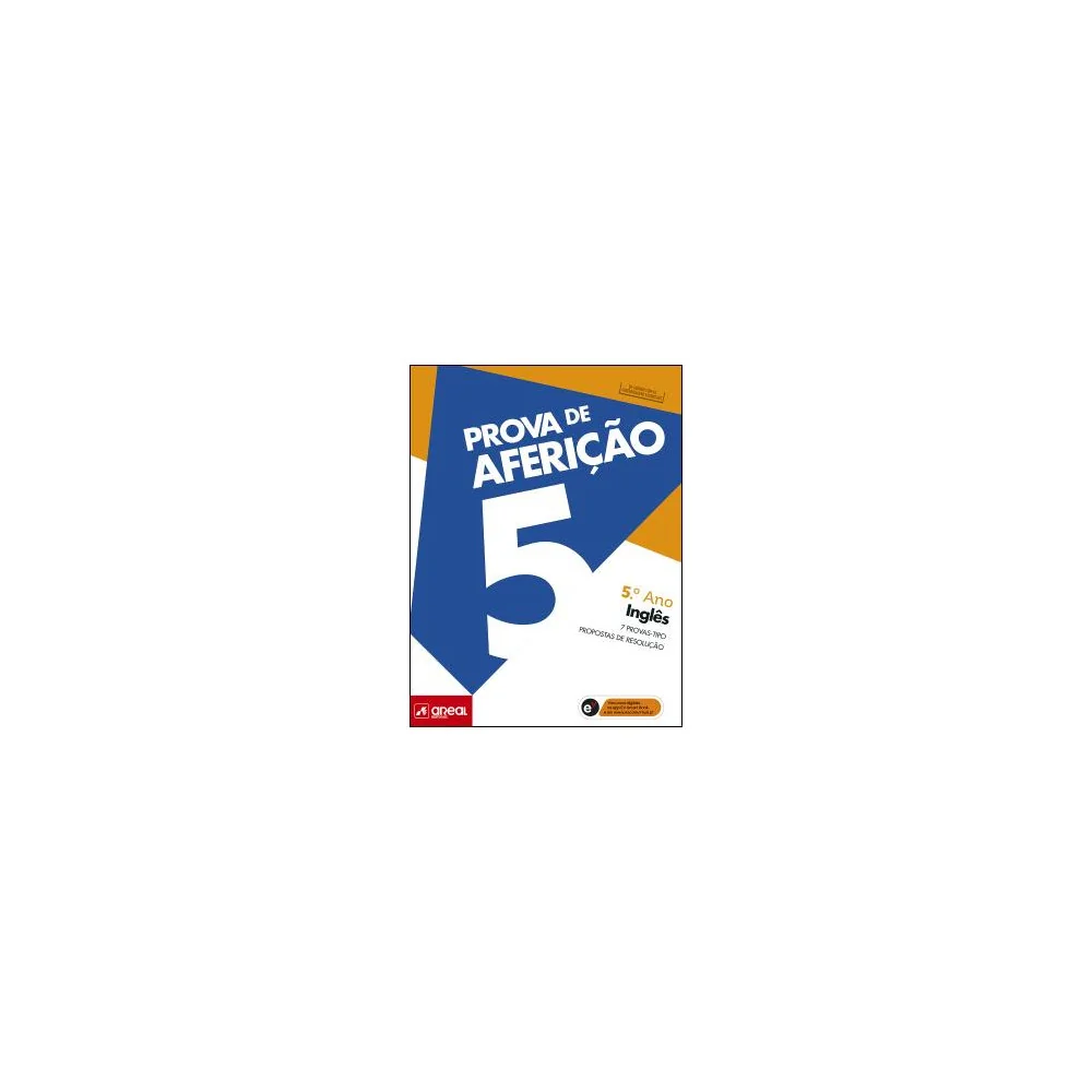 Prova de Aferição - Inglês - 5.º Ano