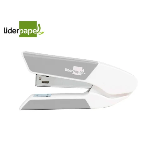 Agrafador Liderpapel C/Oferta Saca Agrafes e 1000 Agrafes 22/6 24/6 20F Cor Cinza