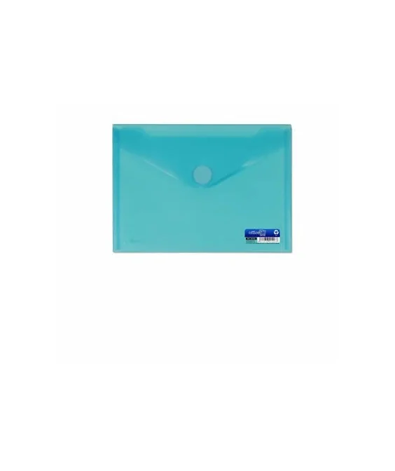 Envelope em Plástico A5 c/ Velcro 90426 Azul