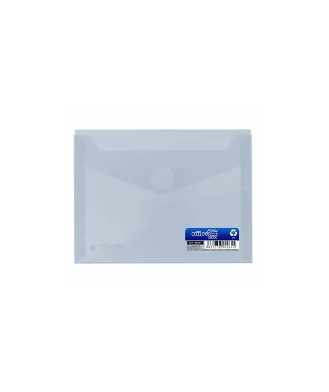 Envelope em Plástico A6 c/ Velcro 90961 Branco