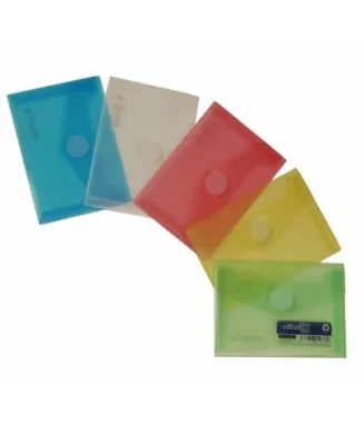 Envelope em Plástico A7 c/ Velcro 91261 Branco