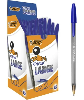 Esferográfica BIC Cristal Large 1.6mm Azul