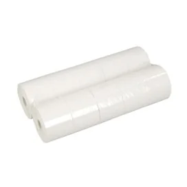 Pack 10 Rolos Papel Branco Térmico p/ Máquina 80x70x11