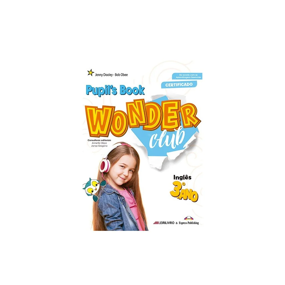 9781399203050 - Wonder Club 3.º Ano Livro do aluno + Licença digital 2022 - Inglês (Manual)