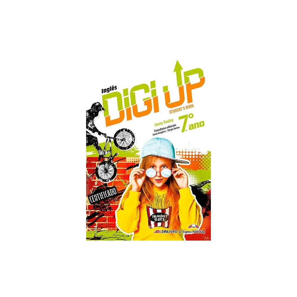 9781471599040 - Digi Up 7.º Ano Livro do aluno + Licença digital 2021 Inglês (Manual)