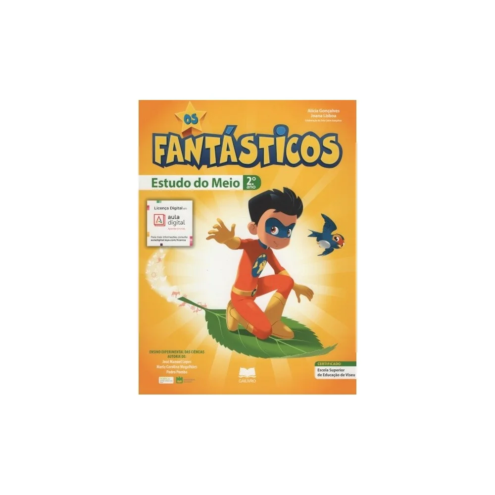 9789893201725 - Os Fantásticos! Estudo do Meio 2.º Ano - Manual do Aluno