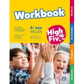 9789892341934 - High Five 6º Ano Inglês - Caderno de Atividades