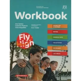 9789892349961 - Fly High 7º Ano Inglês Workbook - Caderno de Atividades