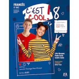 9789892352848 - C'est cool! 8 - Francês 8º ano - Manual do Aluno