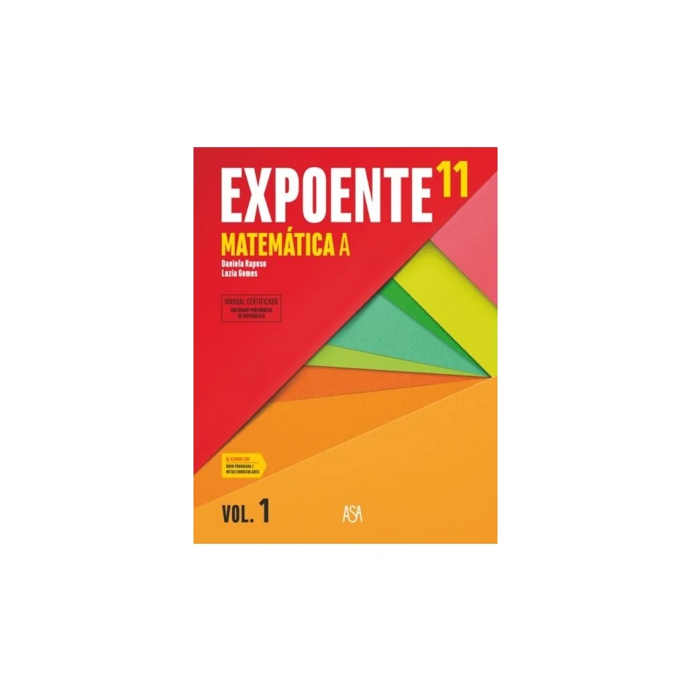 9789892332741 - Expoente - Matemática A 11.º Ano - Manual do Aluno