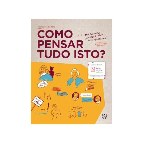 9789892353012 - Como Pensar Tudo Isto? 11 - Filosofia 11º ano - Manual do Aluno