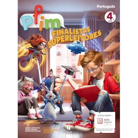 9789724757575 - Plim Português 4.º ano - Manual