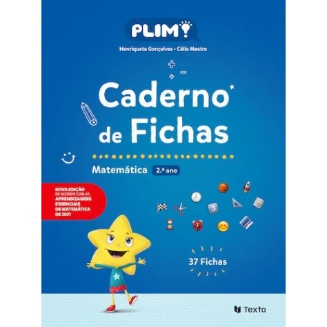 9789724758503 - PLIM! Matemática 2.º Ano - Caderno de Atividades