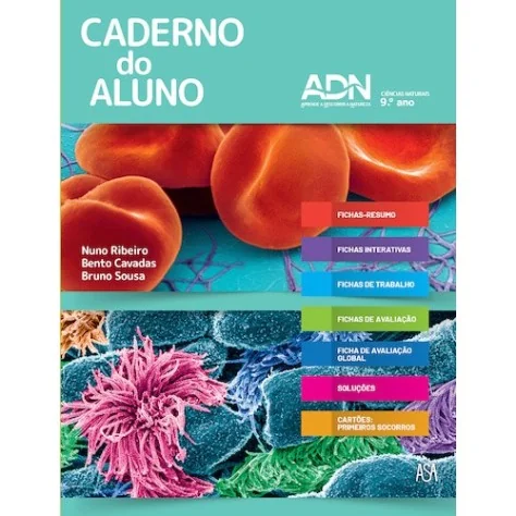 9789892356501 - ADN 9 - Ciências Naturais - Caderno de Atividades