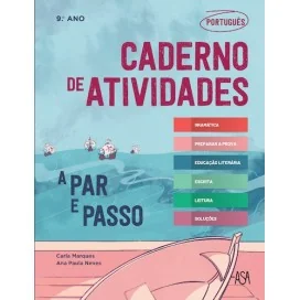 9789892356563 - A par e passo 9 - Português - Caderno de Atividades