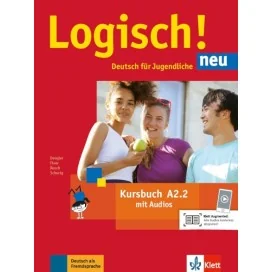 9783126052153 - Logisch! neu A2.2 Kursbuch - Alemão 10.º Ano - Manual do Aluno