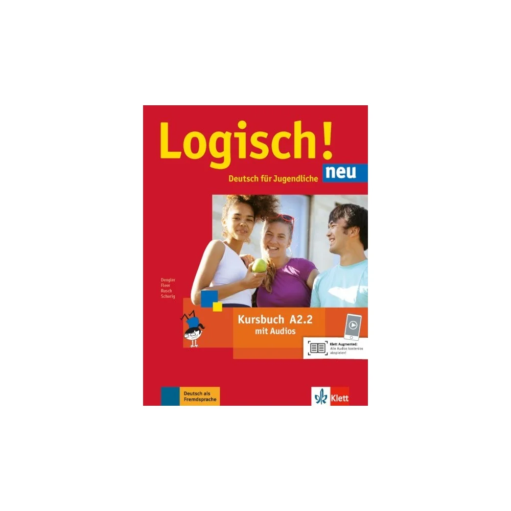 9783126052153 - Logisch! neu A2.2 Kursbuch - Alemão 10.º Ano - Manual do Aluno