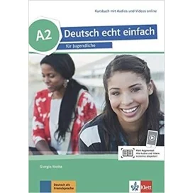 9783126765268 - Deutsch echt einfach A2 Kursbuch - Alemão 11.º Ano - Manual do Aluno