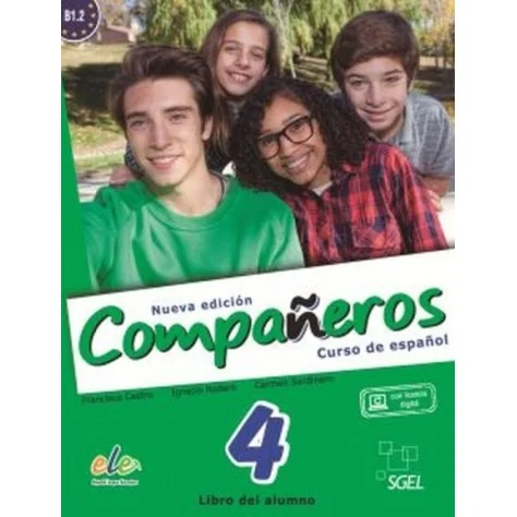 9788497789134 - Compañeros - 4 / L. Alumno Nueva edición - Espanhol - Manual do Aluno