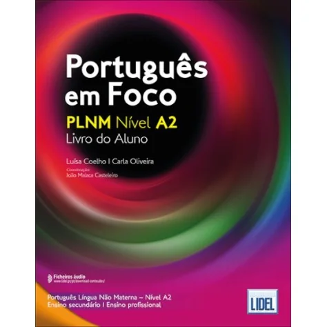 9789897526480 - Português em Foco Níveis A2 - Livro do Aluno - Português Língua Não Materna - Manual do Aluno