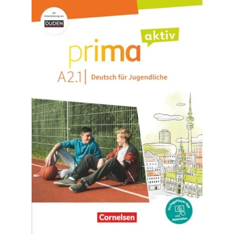 9783061225926 - Prima Aktiv A2.1 Kursbuch Alemão 9.º Ano - Manual do Aluno