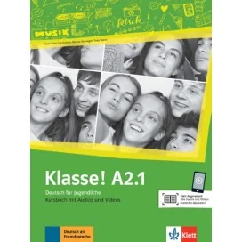 9783126071338 - Klasse! A2.1 Kursbuch Alemão - 9.º Ano - Manual do Aluno