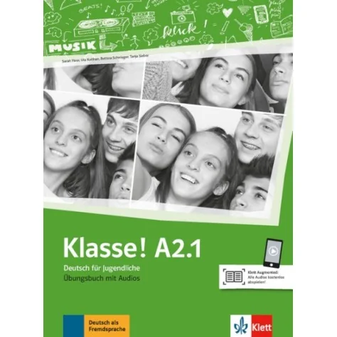 9783126071352 - Klasse! A2.1 Arbeitsbuch Alemão - 9.º Ano - Caderno de Atividades