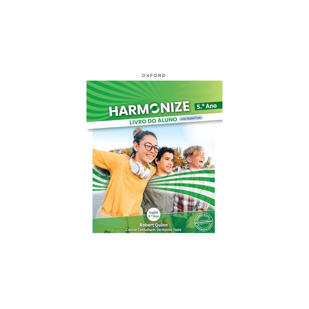 9780194162135 - Harmonize - Inglês 5º Ano - Student´s Book/Manual do Aluno