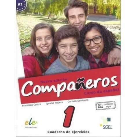 9788497789080 - Compañeros 1 Ejercicios Nueva Edición Espanhol - Caderno de Atividades