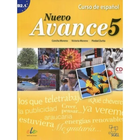 9788497786485 - Nuevo Avance 5 / L.Alumno + Cd - Espanhol - Manual do Aluno