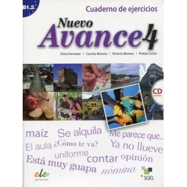 9788497786720 - Nuevo Avance 4 / C.Ejercicios - Espanhol - Caderno de Atividades