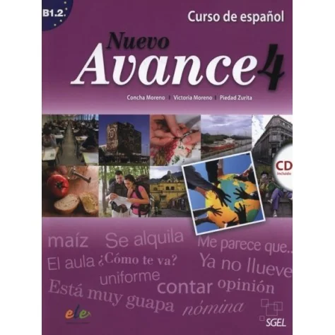 9788497785341 - Nuevo Avance 4 / L.Alumno + Cd - Espanhol - Manual do Aluno