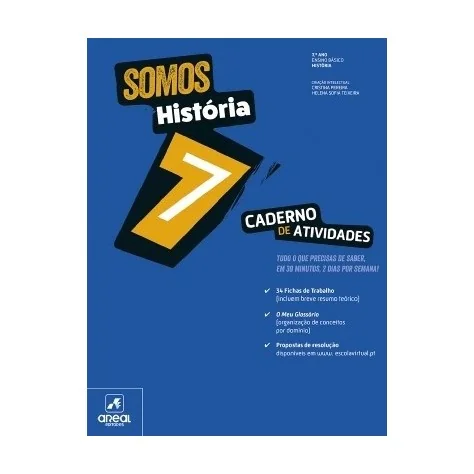 9789897672859 - Somos História 7 - 7.º Ano - Caderno de Atividades