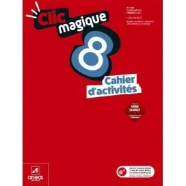 9789897678059 - Clic magique 8 - Cahier d'activités - Francês - Nível A2.1 - 8.º Ano - Caderno de Atividades