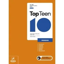 9789897675423 - Top Teen 10 - Inglês - 10.º Ano - Workbook - Caderno de Atividades