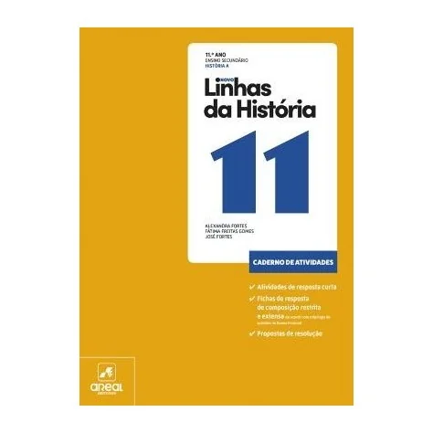 9789897678257 - Novo Linhas da História 11 - História A - 11.º Ano - Caderno de Atividades