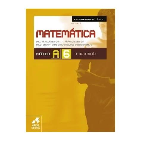 9789896470197 - Matemática - Módulo A6 - Ensino Profissional