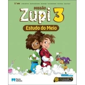 9789720123138 - MISSÃO Zupi - Estudo do Meio - 3.º Ano - Manual do Aluno