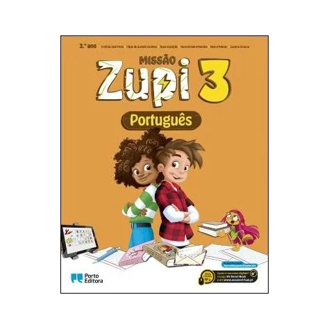 9789720112590 - MISSÃO Zupi - Português - 3.º Ano - Manual do Aluno