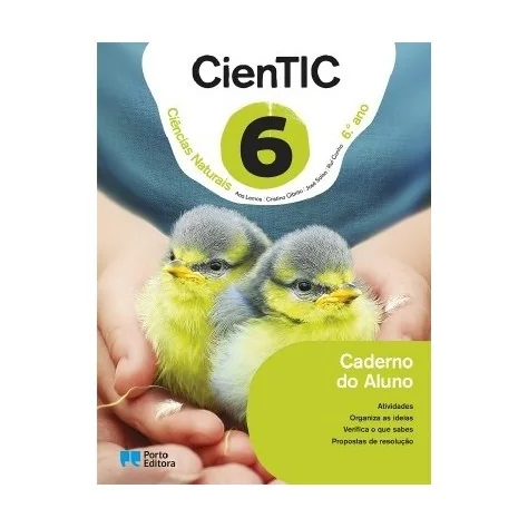 9789720206947 - CienTIC 6 - Ciências Naturais - 6.º Ano - Caderno de Atividades/Guia de Alimentação e Higiene