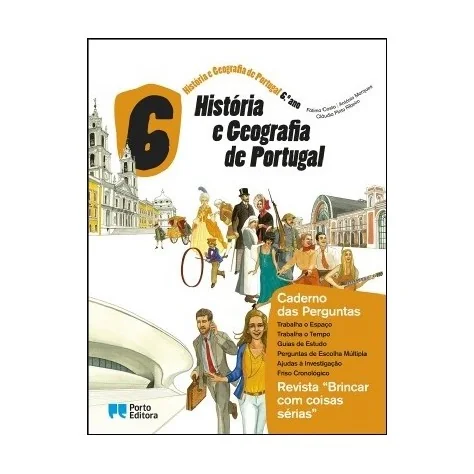 9789720204226 - História e Geografia de Portugal - 6.º Ano - Caderno de Atividades