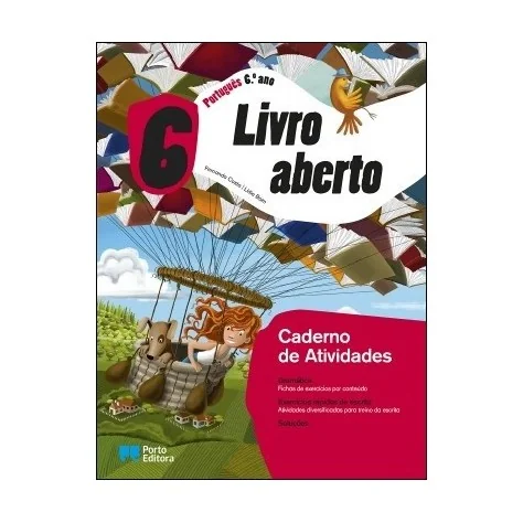 9789720200204 - Livro aberto - Português - 6.º Ano - Caderno de Atividades