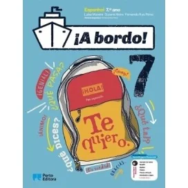 9789720313584 - ¡A bordo! - Espanhol - 7.º Ano - Manual do Aluno