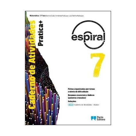 9789720327451 - Espiral - Matemática - 7.º Ano - Caderno de Atividades