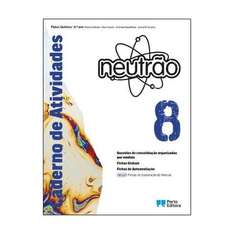 9789720328724 - Neutrão - Físico-Química - 8.º Ano - Caderno de Atividades