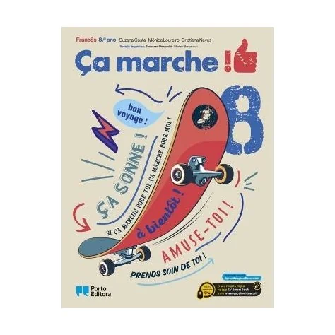 9789720318077 - Ça marche ! - Francês - 8.º Ano - Manual do Aluno